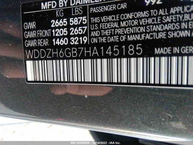 2017 Mercedes-Benz E-Class Wagon, VIN: WDDZH6GB7HA145185