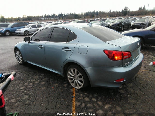 2007 LEXUS IS 250 VIN: JTHCK262375008326
