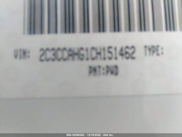 2C3CCAHG1CH151462 Chrysler 300