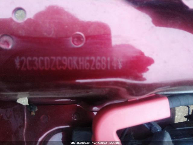 2C3CDZC90KH626814 Dodge Challenger Srt Hellcat