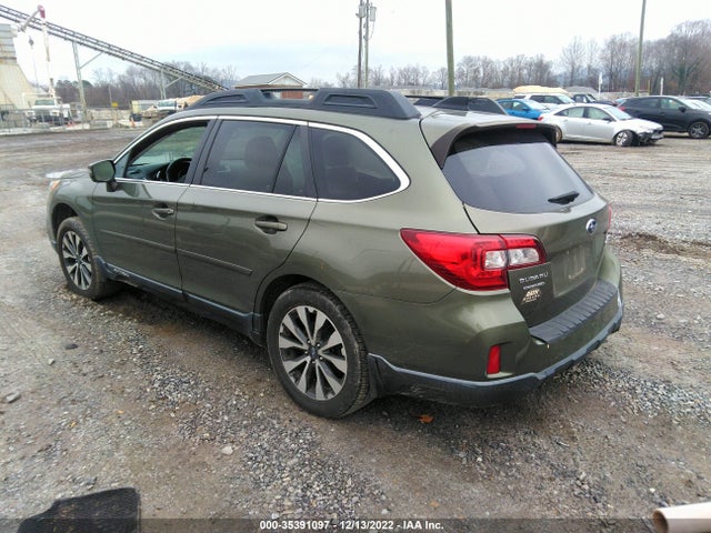2016 SUBARU OUTBACK 2.5I LIMITED VIN: 4S4BSANC8G3339279