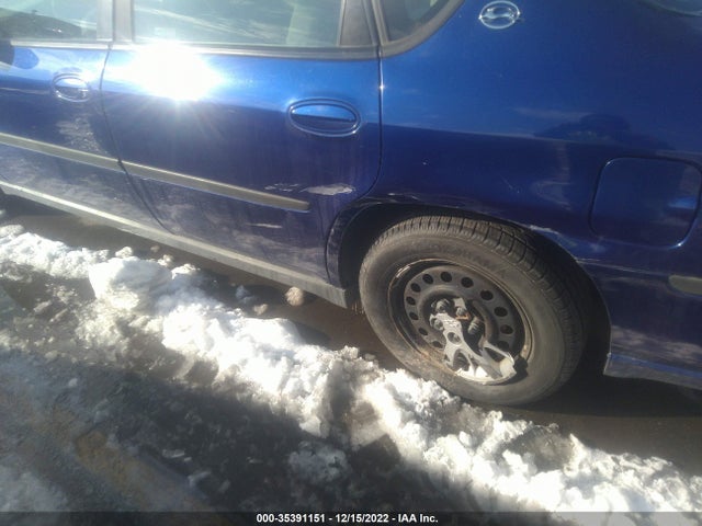 2005 CHEVROLET IMPALA BASE VIN: 2G1WF52E159265482