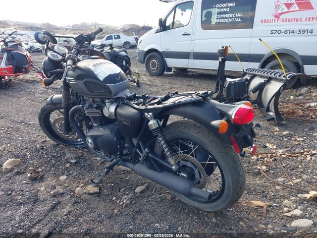 2022 TRIUMPH MOTORCYCLE BONNEVILLE SMTD40HL6NTAT9531 Photo 2