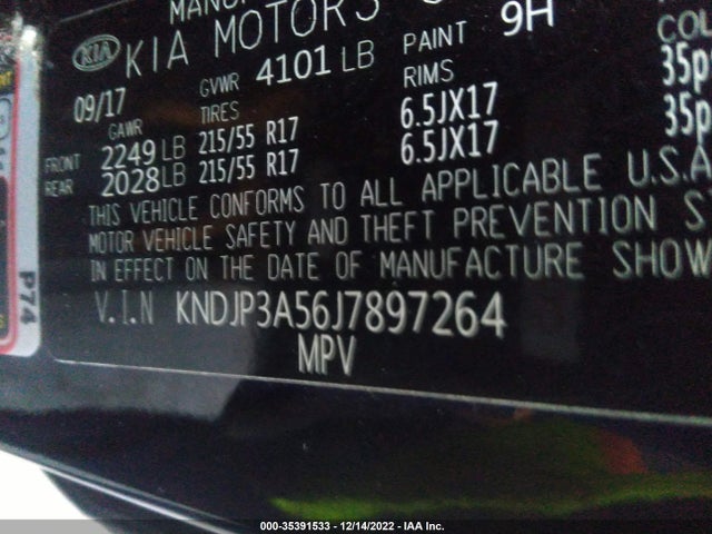 2018 Kia Soul, VIN: KNDJP3A56J7897264