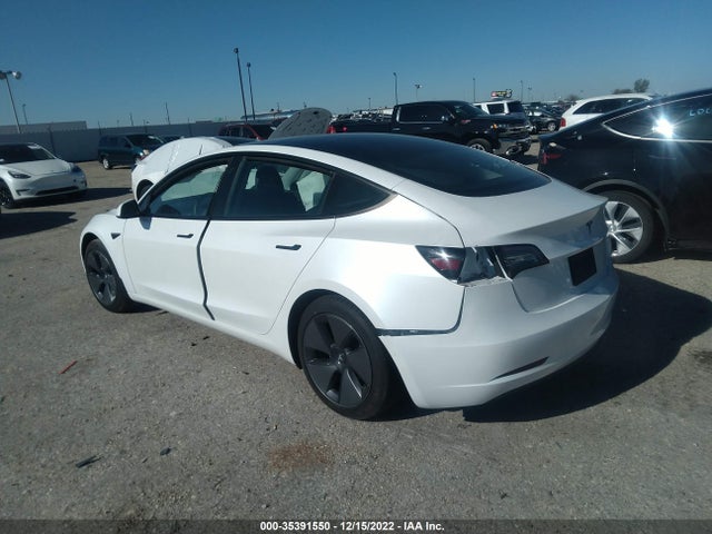 Tesla Model 3 Standard Range Plus 2021 5YJ3E1EA1MF922838 Image 3