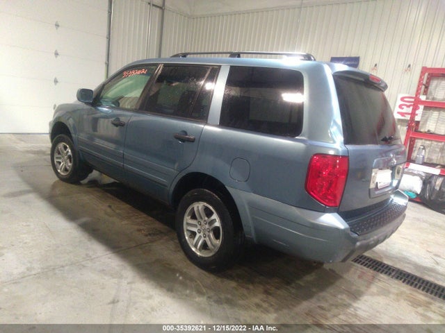 2005 HONDA PILOT EX-L VIN: 2HKYF18545H505847