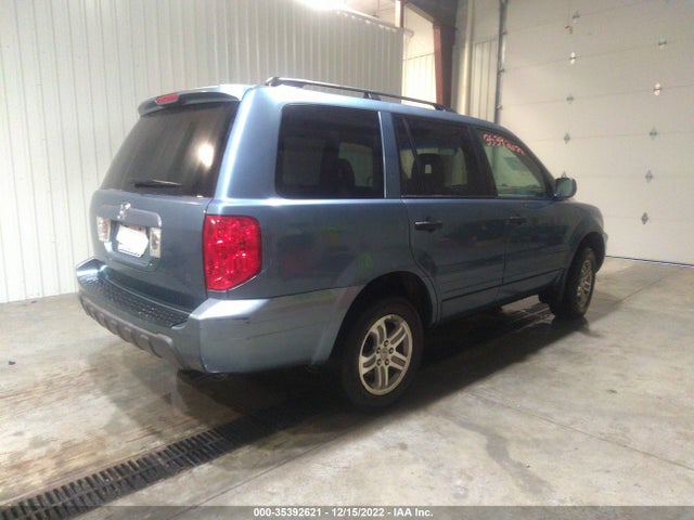 2005 HONDA PILOT EX-L VIN: 2HKYF18545H505847