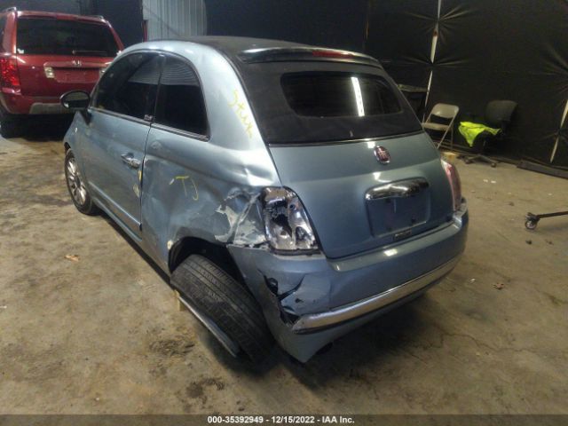 2015 FIAT 500C 3C3CFFER9FT561349 Photo 2