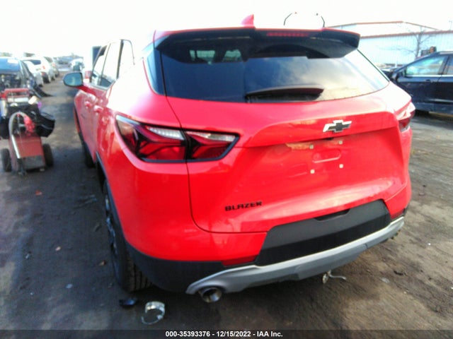 2021 CHEVROLET BLAZER LT VIN: 3GNKBCRS3MS571433