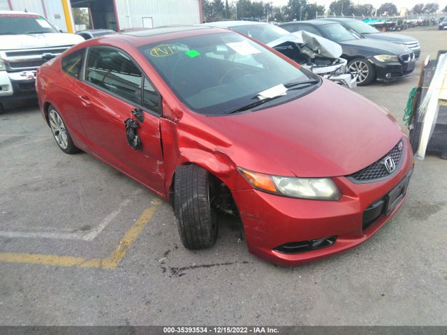 2012 HONDA CIVIC CPE SI VIN: 2HGFG4A51CH706550