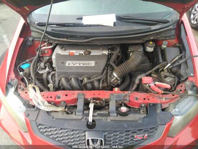 2012 HONDA CIVIC CPE SI VIN: 2HGFG4A51CH706550