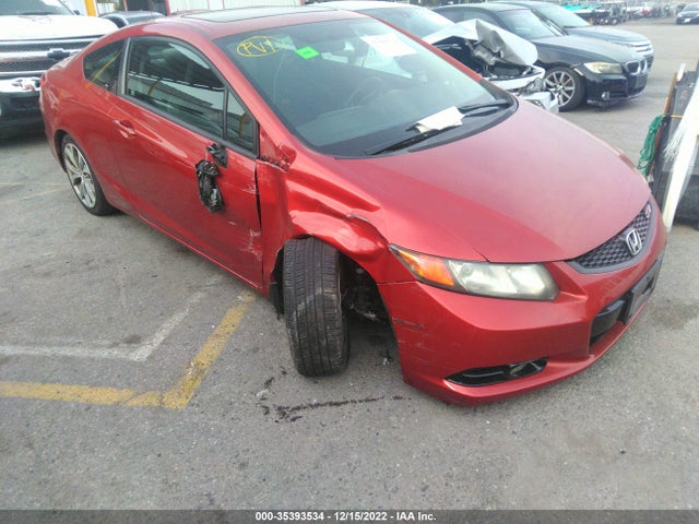 2012 HONDA CIVIC CPE SI VIN: 2HGFG4A51CH706550