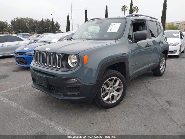 2018 JEEP RENEGADE SPORT VIN: ZACCJBAB7JPJ27973