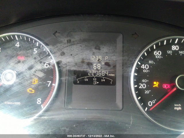 2013 VOLKSWAGEN JETTA SEDAN SE VIN: 3VWDP7AJ1DM203542