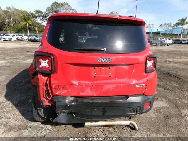 2015 JEEP RENEGADE LATITUDE VIN: ZACCJABT0FPC24993