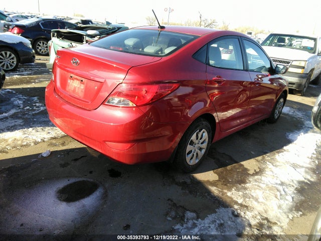 2015 HYUNDAI ACCENT GLS VIN: KMHCT4AE8FU938184