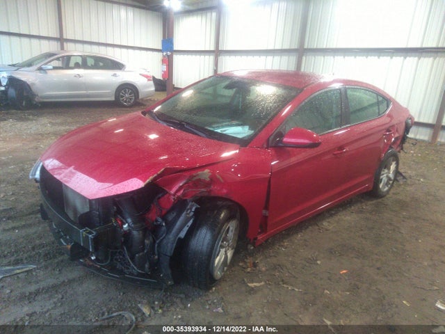 2019 HYUNDAI ELANTRA SEL VIN: KMHD84LFXKU842823