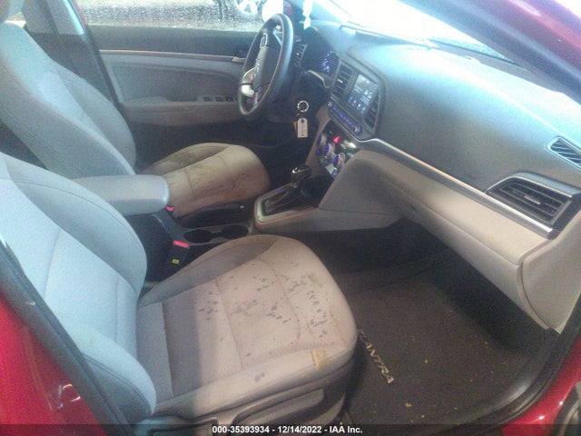 2019 HYUNDAI ELANTRA SEL VIN: KMHD84LFXKU842823