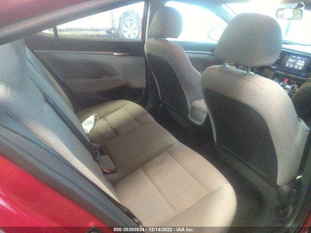 2019 HYUNDAI ELANTRA SEL VIN: KMHD84LFXKU842823