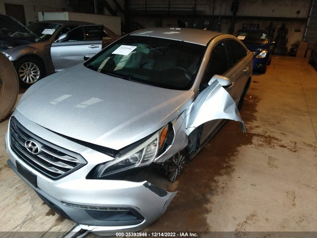 2015 HYUNDAI SONATA 2.4L SPORT VIN: 5NPE34AF7FH121448