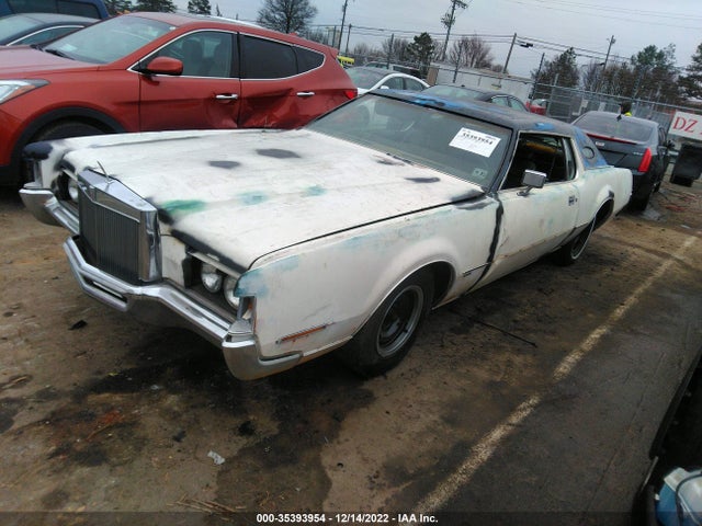 1972 LINCOLN MARK LT VIN: 2Y89A880123
