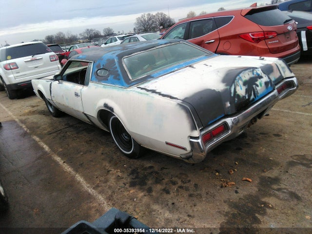1972 LINCOLN MARK LT VIN: 2Y89A880123