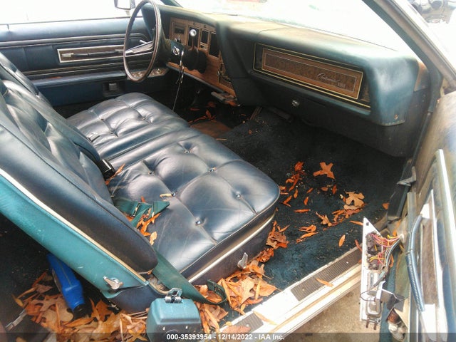 1972 LINCOLN MARK LT VIN: 2Y89A880123