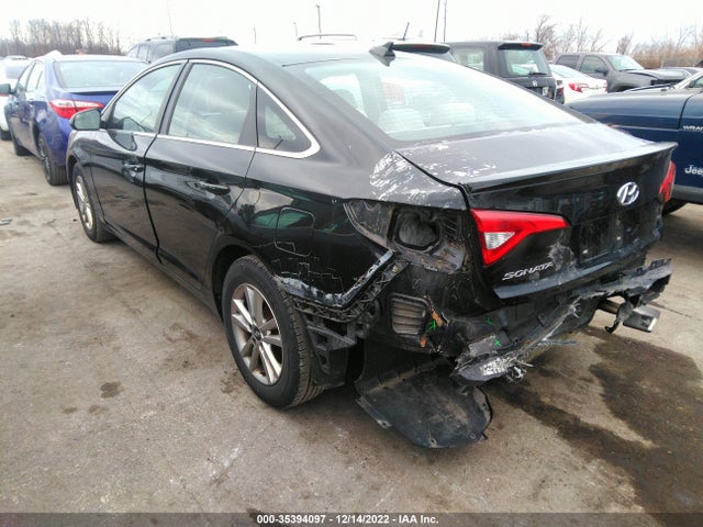 2016 HYUNDAI SONATA 2.4L SE VIN: 5NPE24AF0GH427007
