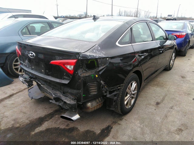 2016 HYUNDAI SONATA 2.4L SE VIN: 5NPE24AF0GH427007