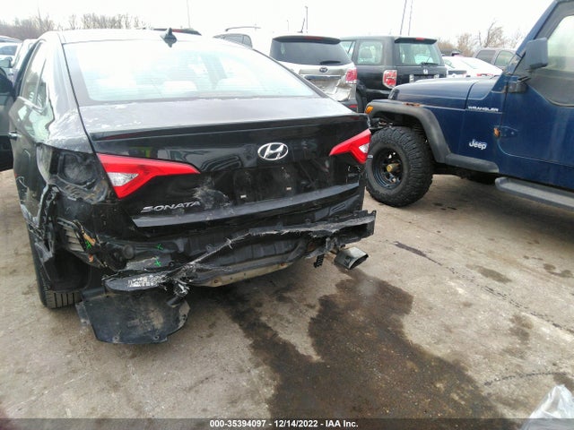 2016 HYUNDAI SONATA 2.4L SE VIN: 5NPE24AF0GH427007