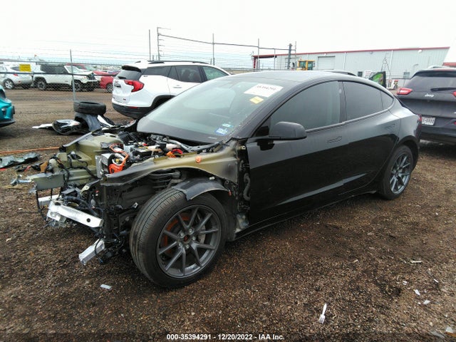 2021 TESLA MODEL 3 LONG RANGE VIN: 5YJ3E1EB4MF019589