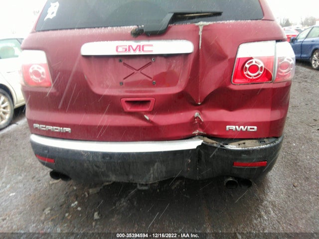 2010 GMC ACADIA SLE VIN: 1GKLVLED9AJ248596