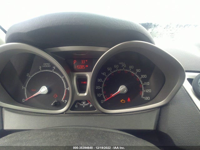2012 FORD FIESTA SE VIN: 3FADP4BJ6CM169747