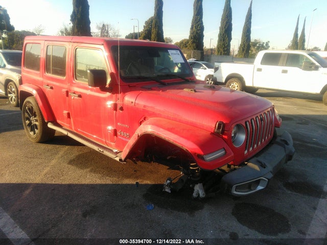 Jeep Wrangler 4xe Unlimited Sahara 2021 1C4JJXP62MW808146 Image 1