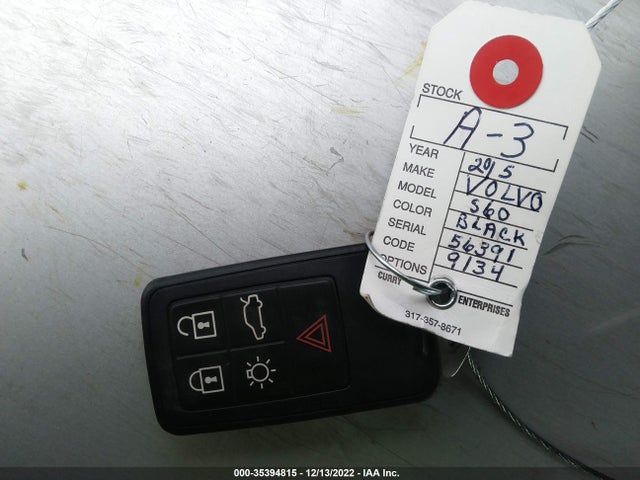 2015 Volvo S60, VIN: YV1612TM5F2356291