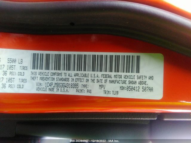 1C4PJMBS3GW318395 Jeep Cherokee Trailhawk