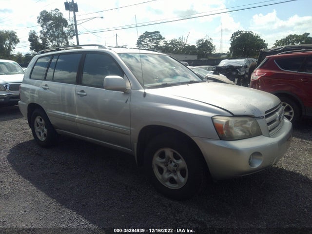 2005 TOYOTA HIGHLANDER VIN: JTEGD21AX50116332