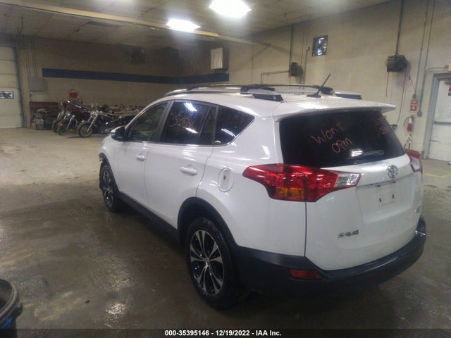 2015 TOYOTA RAV4 LIMITED VIN: 2T3DFREV0FW323641