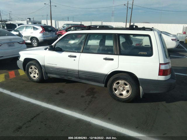 2002 SUBARU FORESTER L VIN: JF1SF63512H736988