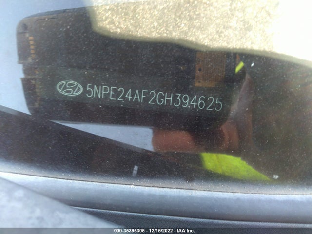 2016 Hyundai Sonata, VIN: 5NPE24AF2GH394625