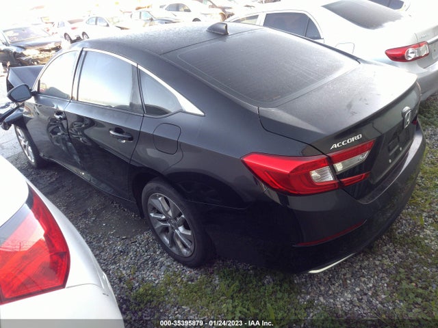 2019 HONDA ACCORD SEDAN LX 1.5T VIN: 1HGCV1F16KA033507