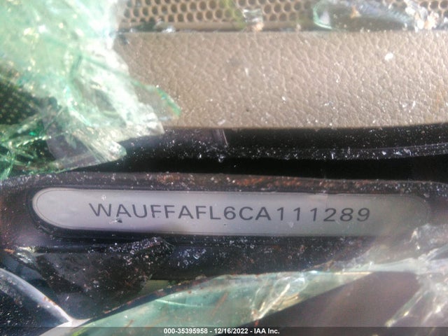 WAUFFAFL6CA111289 Audi A4 2.0t Premium Plus