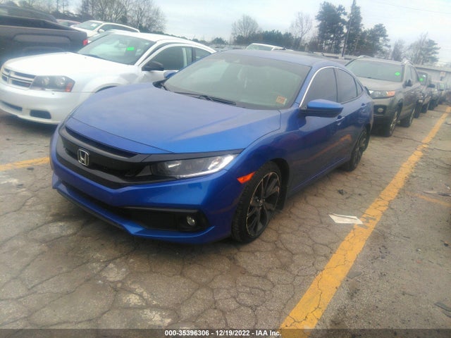 2020 HONDA CIVIC SEDAN SPORT VIN: 2HGFC2F83LH551454