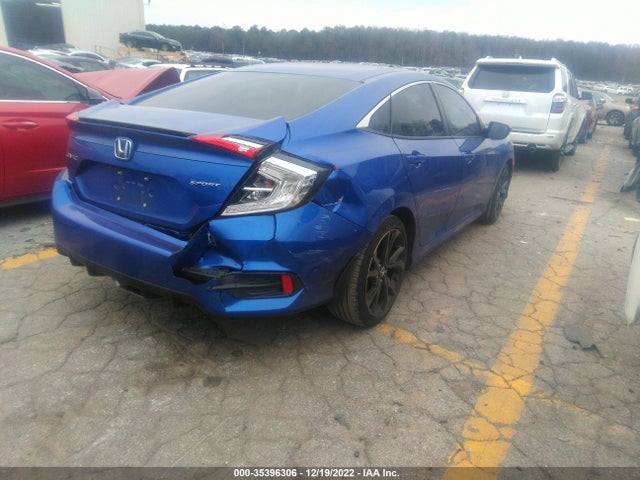 Honda Civic Sedan Sport 2020 2HGFC2F83LH551454 Image 4