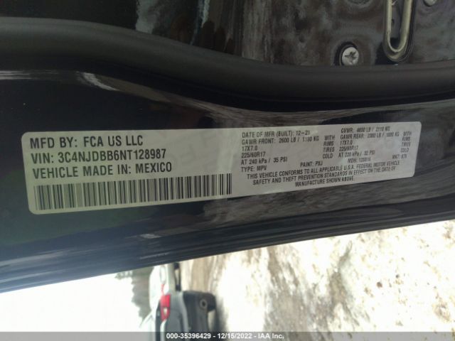 3C4NJDBB6NT128987 Jeep Compass Latitude