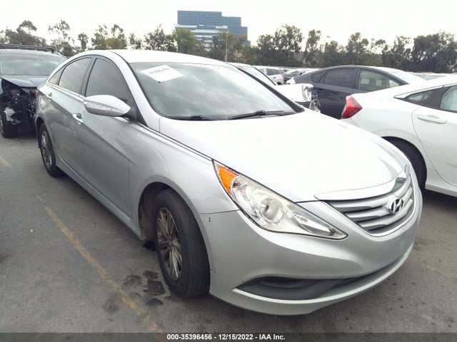 2014 HYUNDAI SONATA GLS VIN: 5NPEB4AC5EH838986