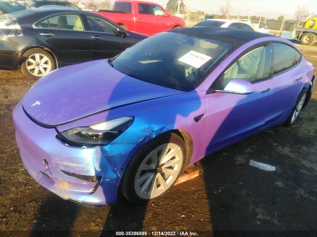 Tesla MODEL 3 2021 5YJ3E1EA9MF071694 Image 2
