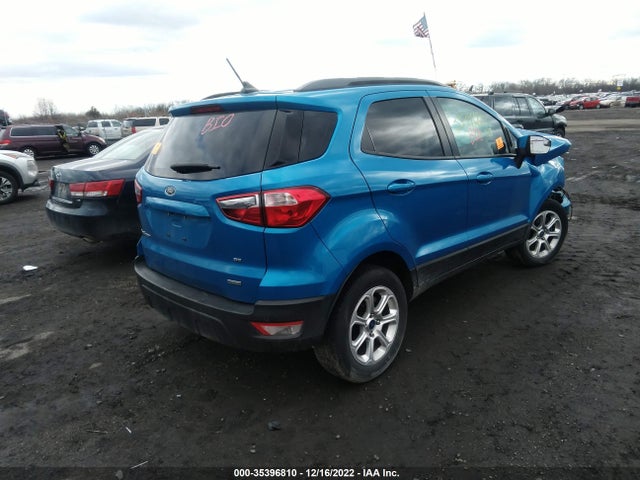 2018 FORD ECOSPORT SE VIN: MAJ3P1TE3JC170705