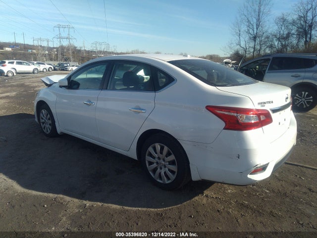 2017 NISSAN SENTRA SV VIN: 3N1AB7AP0HL722802