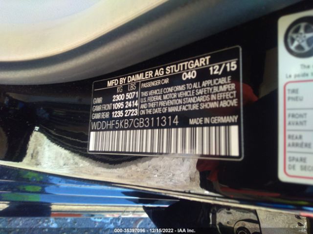 WDDHF5KB7GB311314 Mercedes-Benz E-class E 350